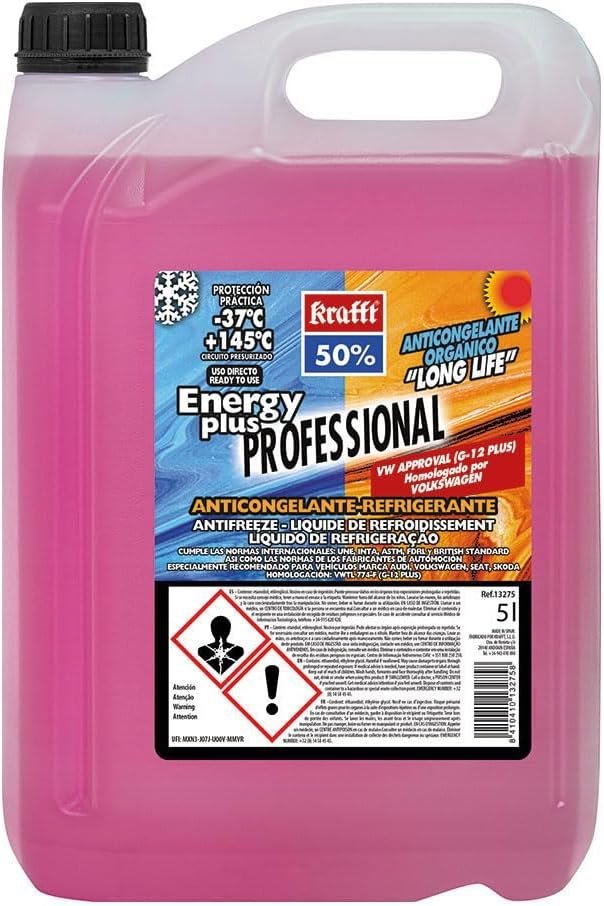 Krafft anticongelante rosa 50% 5L