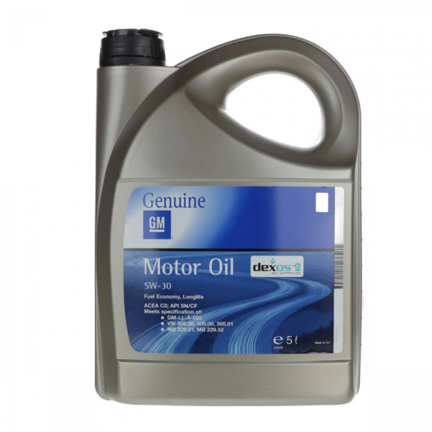 Opel dexos2 5 W30 aceite de motor 5 litros